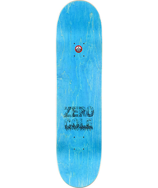 Zero Cole Zombie 8 0 Skateboard Deck Zumiez