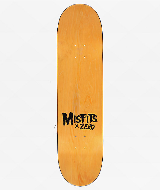 Zero x Misfits GITD Bat Fiend 8.25" Skateboard Deck