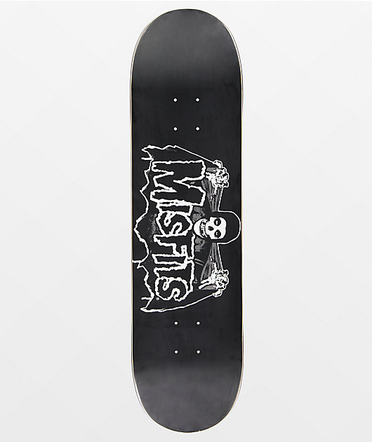 Zero x Misfits GITD Bat Fiend 8.25" Skateboard Deck