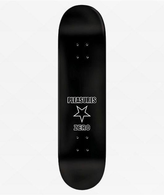 Zero x Pleasures Stars 8.25" Skateboard Deck