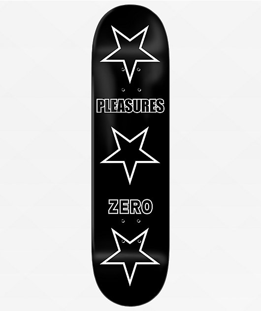 Zero x Pleasures Stars 8.25" Skateboard Deck