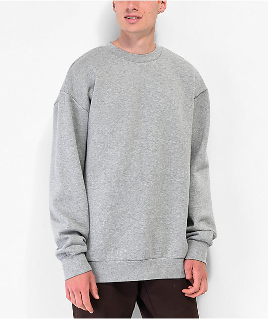 Zine Basics Grey Crewneck Sweatshirt