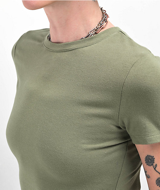 ★DNSR★ Silk Crop Pocket Half Sleeve Green MUSINSA | DNSR Silk Crop Pocket Half Sleeve Green