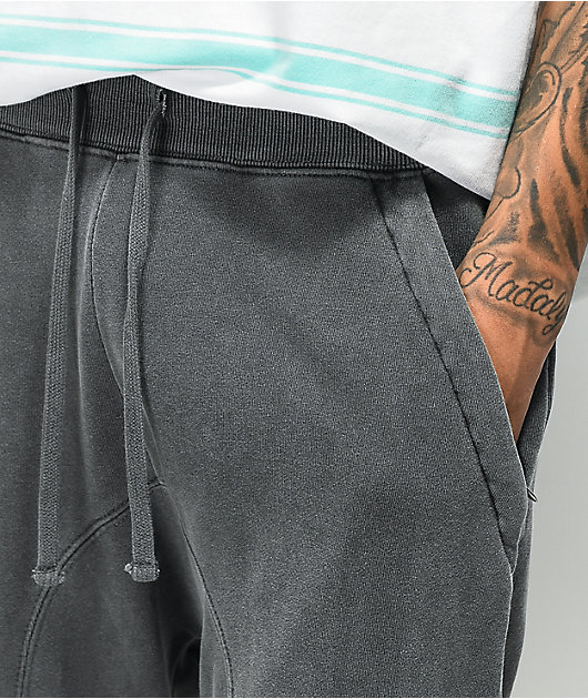 Zine Cover Charcoal Jogger Sweatpants