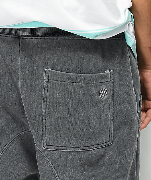 Zine Cover Charcoal Jogger Sweatpants