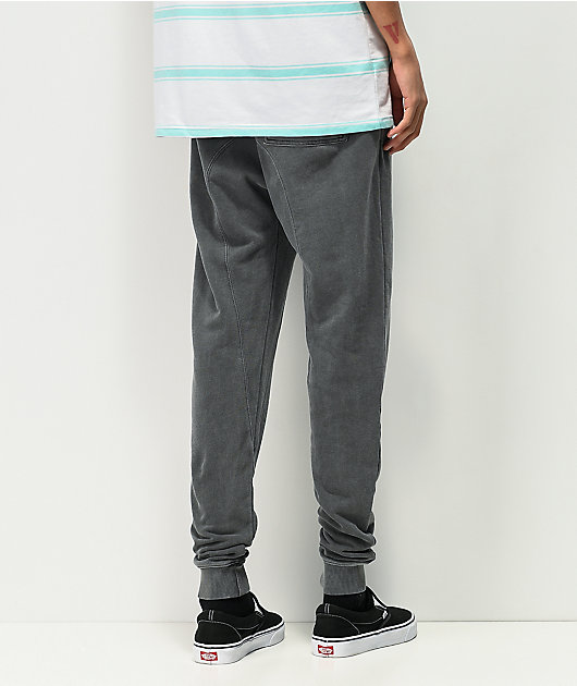 Zine Cover Charcoal Jogger Sweatpants