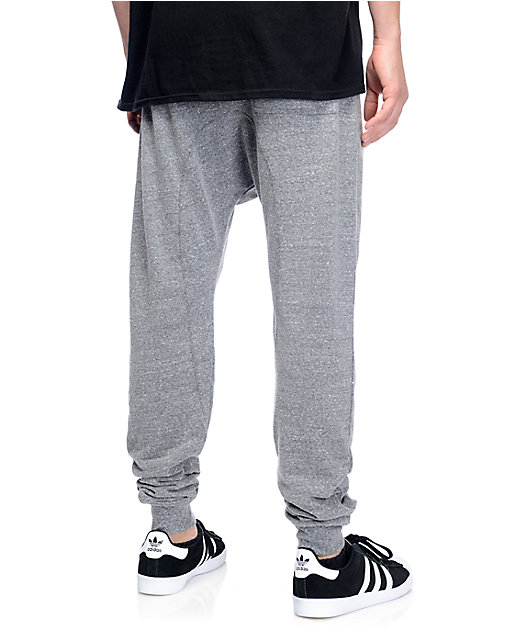 grey knitted joggers