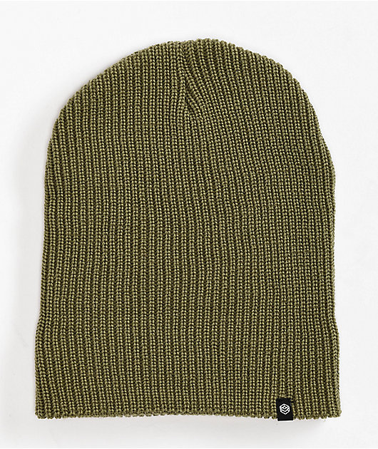 Zine Focus Dark Green Beanie
