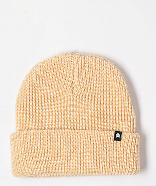 Zine Focus Parchment White Beanie | Zumiez