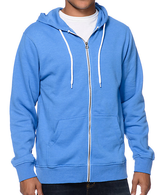 zine hooligan zip up hoodie