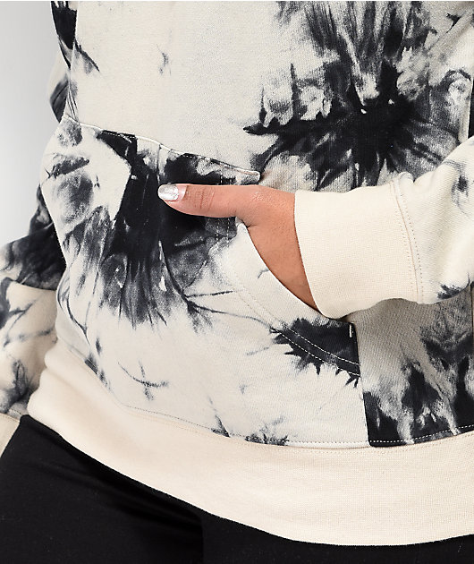 Zine Hunter Sandshell Tie Dye Hoodie