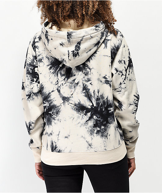 Zine Hunter Sandshell Tie Dye Hoodie