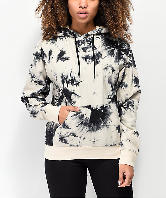 Zine Hunter Sandshell Tie Dye Hoodie