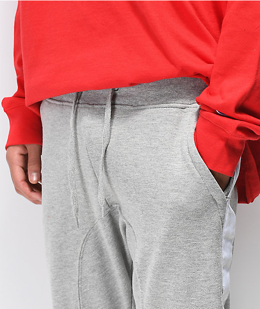 Zine Impulse joggers de punto gris