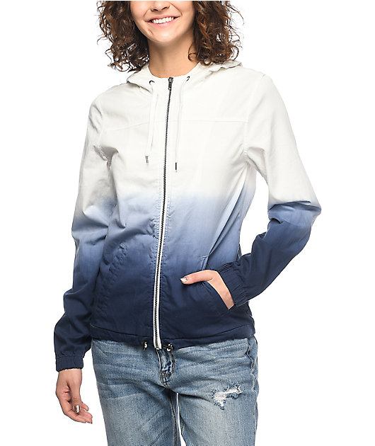 ombre windbreaker