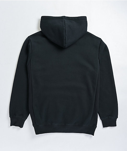 Zine Safety Black Mask Hoodie