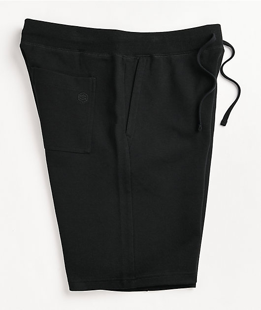Zine Silas Black Sweat Shorts | Zumiez