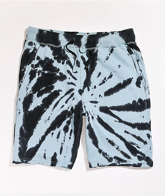 tie dye sweat shorts womens