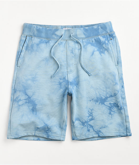 tie dye sweat shorts womens