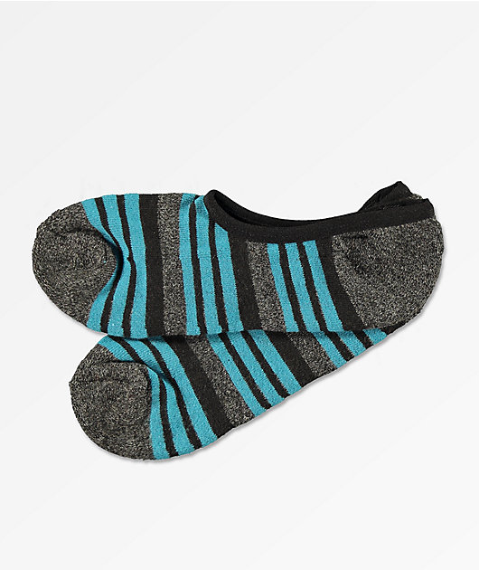 Zine Street calcetines invisibles negros y azules