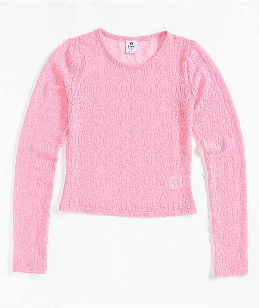 PLEASENOFOLLOW ★ Mila Lace Long Sleeve Top F780MT-HLMOJ-N65532102_grande.