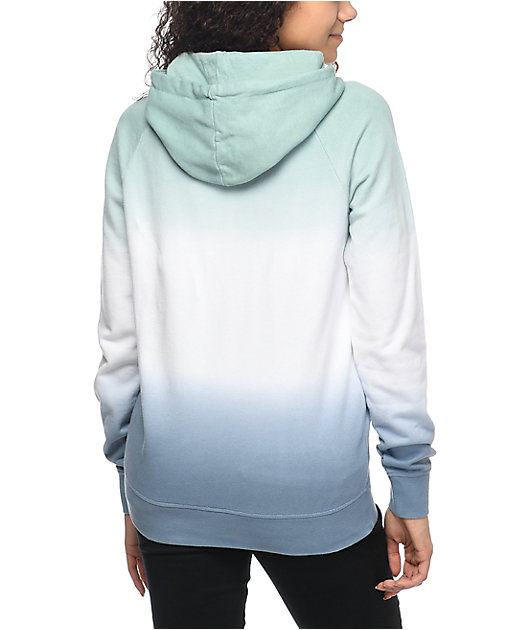 faded color hoodie