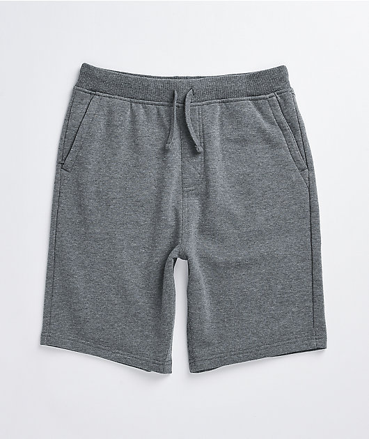 Zine Youth Silas Grey Fleece Sweat Shorts Zumiez