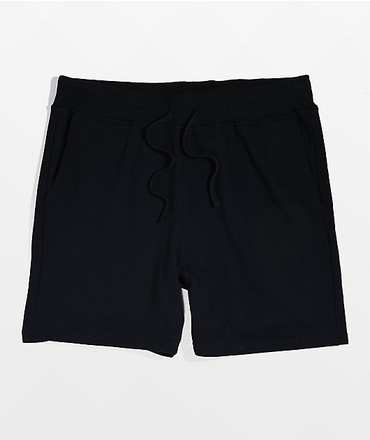 Zine Zone Black Sweat Shorts