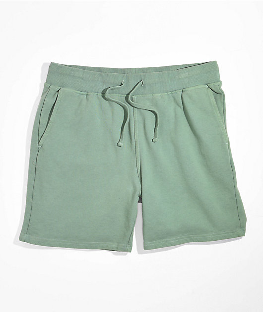 Zine Zone Light Green Sweat Shorts