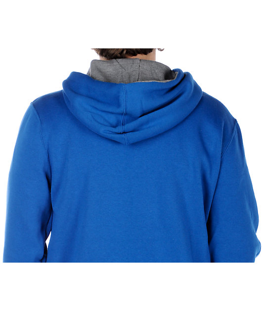 zoo york blue hoodie