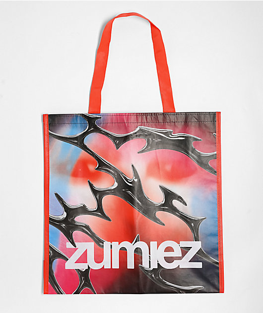 Zumiez Chrome Grunge Large Tote Bag