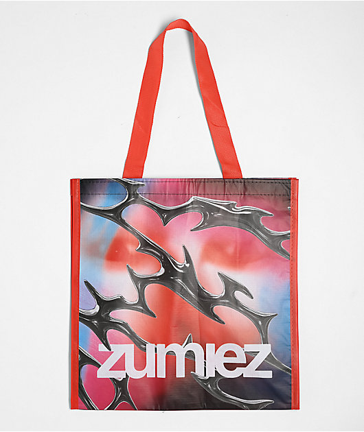 Zumiez Chrome Grunge Small Tote Bag