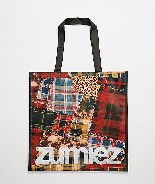 Zumiez Franken Plaid Large Tote Bag