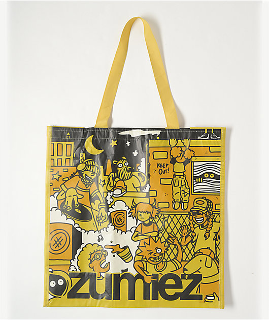 Zumiez Rooftop Party Large Dijon Tote Bag