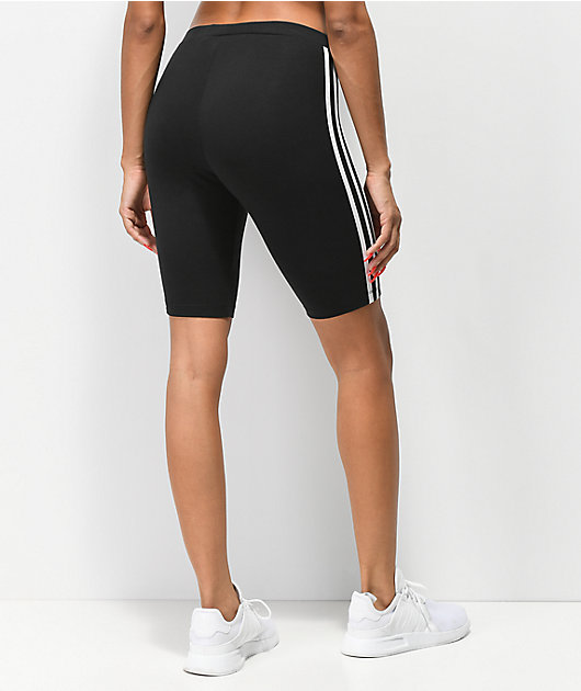 adidas 3 stripe bike shorts