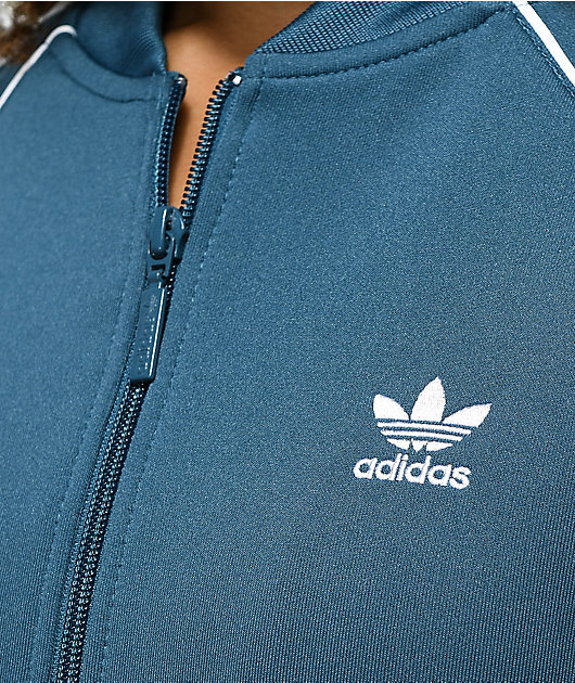 teal adidas tracksuit