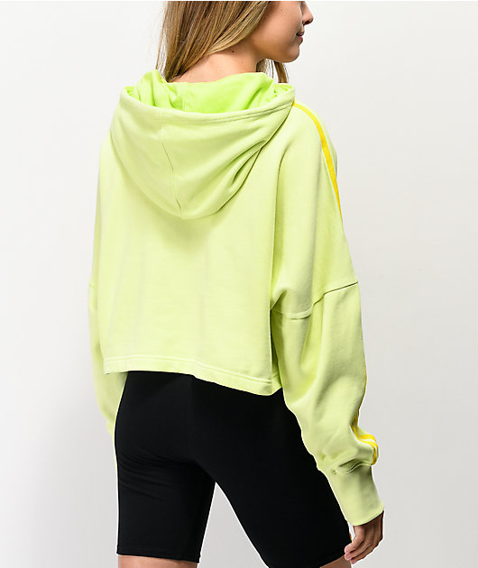 womens yellow adidas hoodie