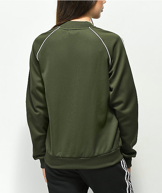 olive track jacket