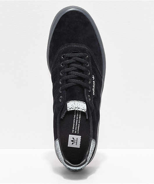 adidas 3mc black white & grey shoes