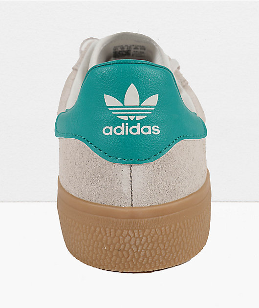 adidas 3MC Chalk White Green Gum Shoes Zumiez