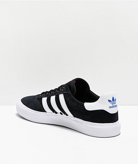 Adidas 3MC Zapatos Negros Blancos Rojos Y Azules 52 OFF