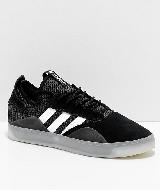 adidas 3ST.001 zapatos negros y grises | Zumiez