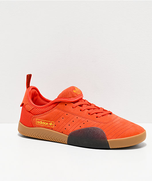 adidas orange black shoes