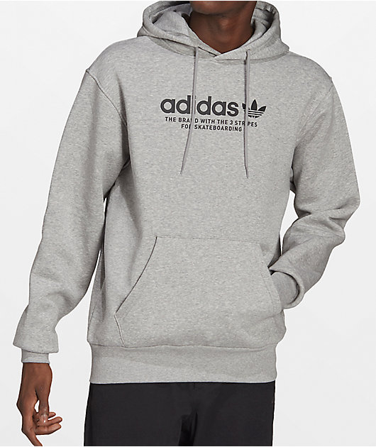 Adidas skateboarding hoodie in white with central logo best sale