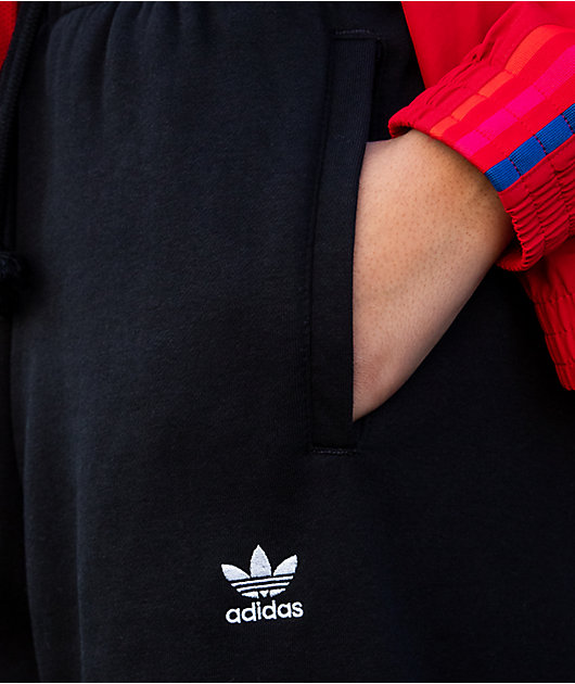 adidas Adicolor 3D Trefoil Black Sweatpants