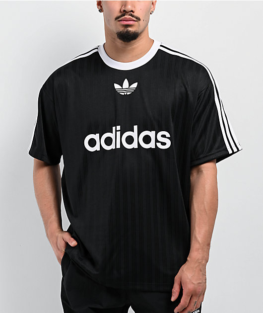 adidas Adicolor Black Soccer Jersey Zumiez