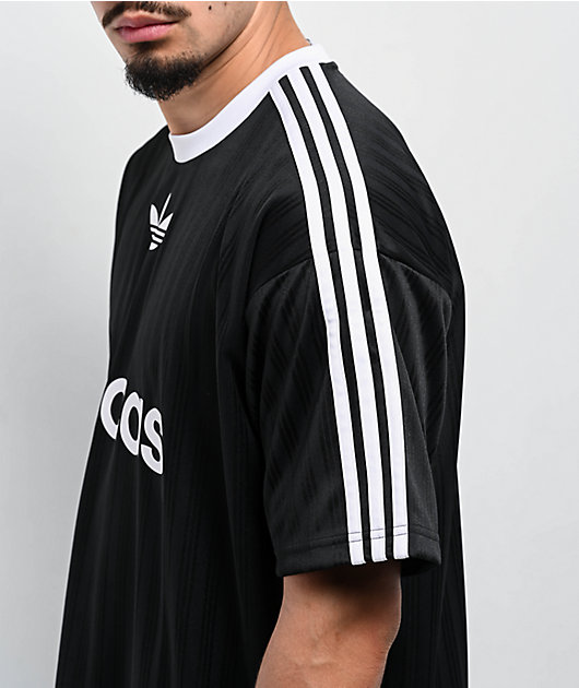 adidas Adicolor Black Soccer Jersey | Zumiez