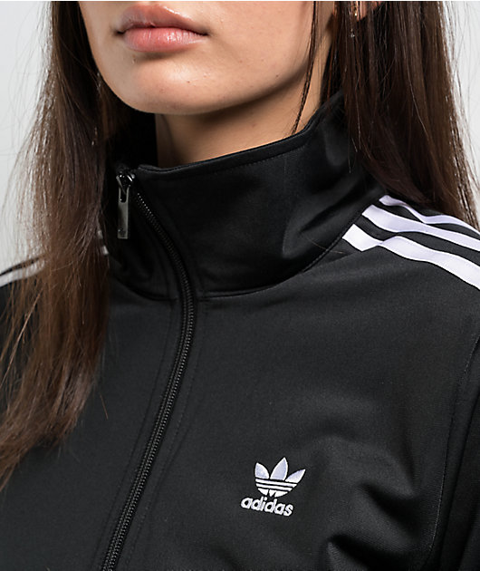 adidas Adicolor Classics Firebird Black Track Jacket | Zumiez