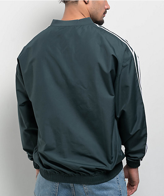 アウターその他 ADIDAS Satin Windbreaker Mid Green IZ0246 ADIDAS] ウィンドブレーカー Satin Windbreaker ミッドグリーン