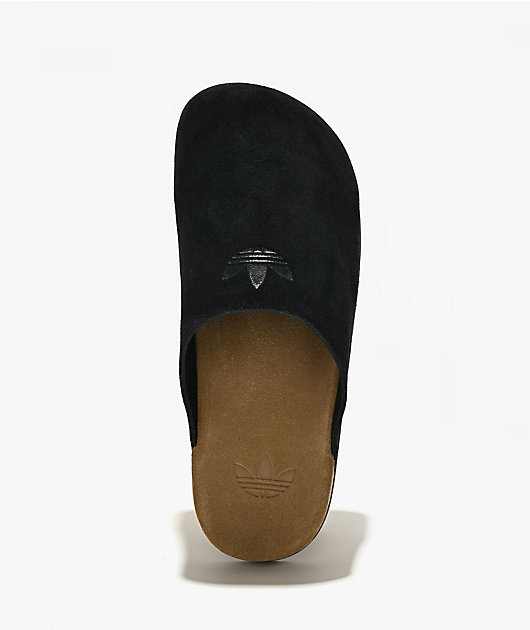 adidas Adimule Black & Gum Mule Sandals